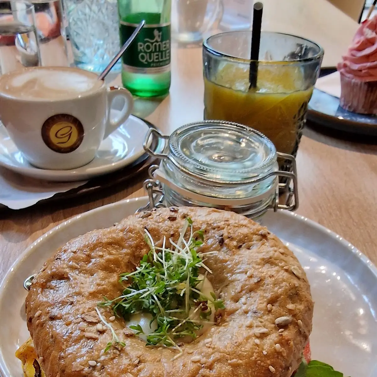 Bagle Mit Spiegelei
