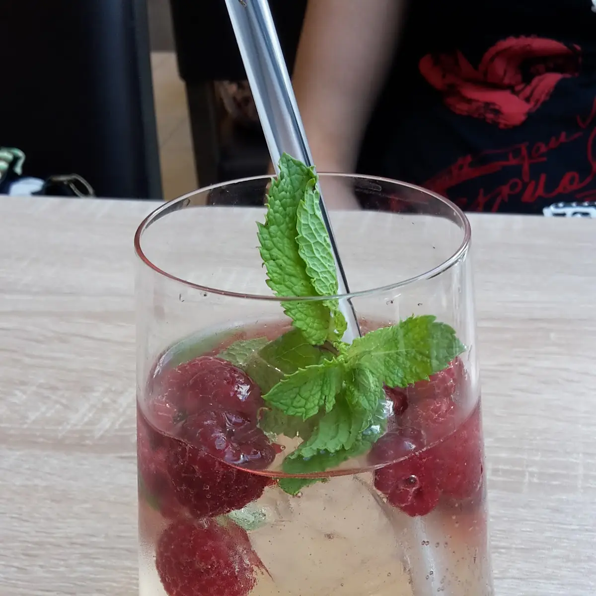 Gespritzt Soda Od Wassee