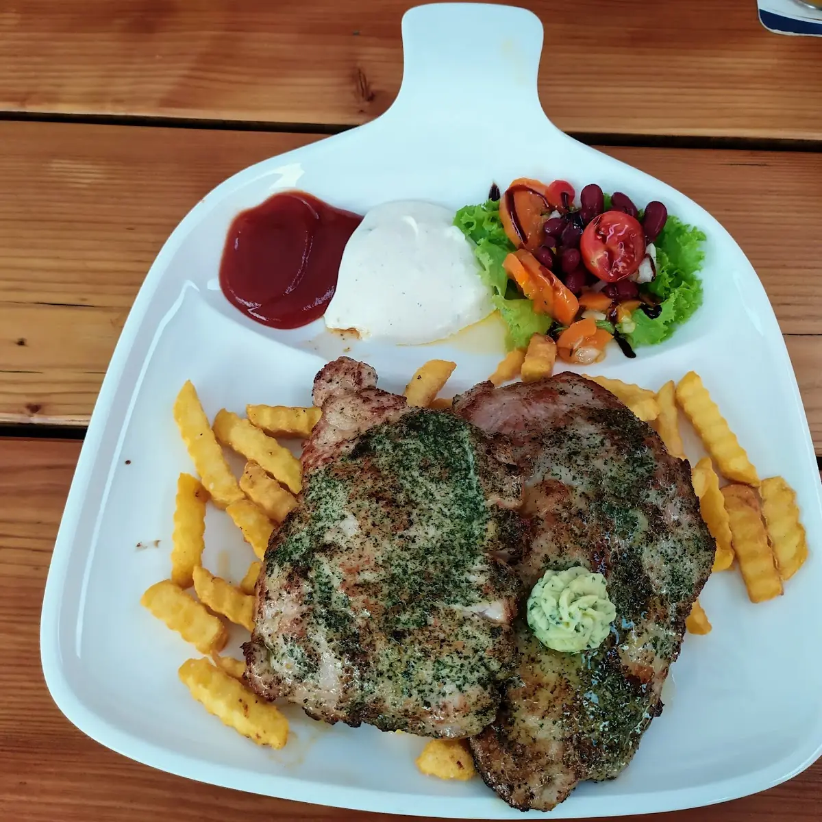 Knoblauchkotelett