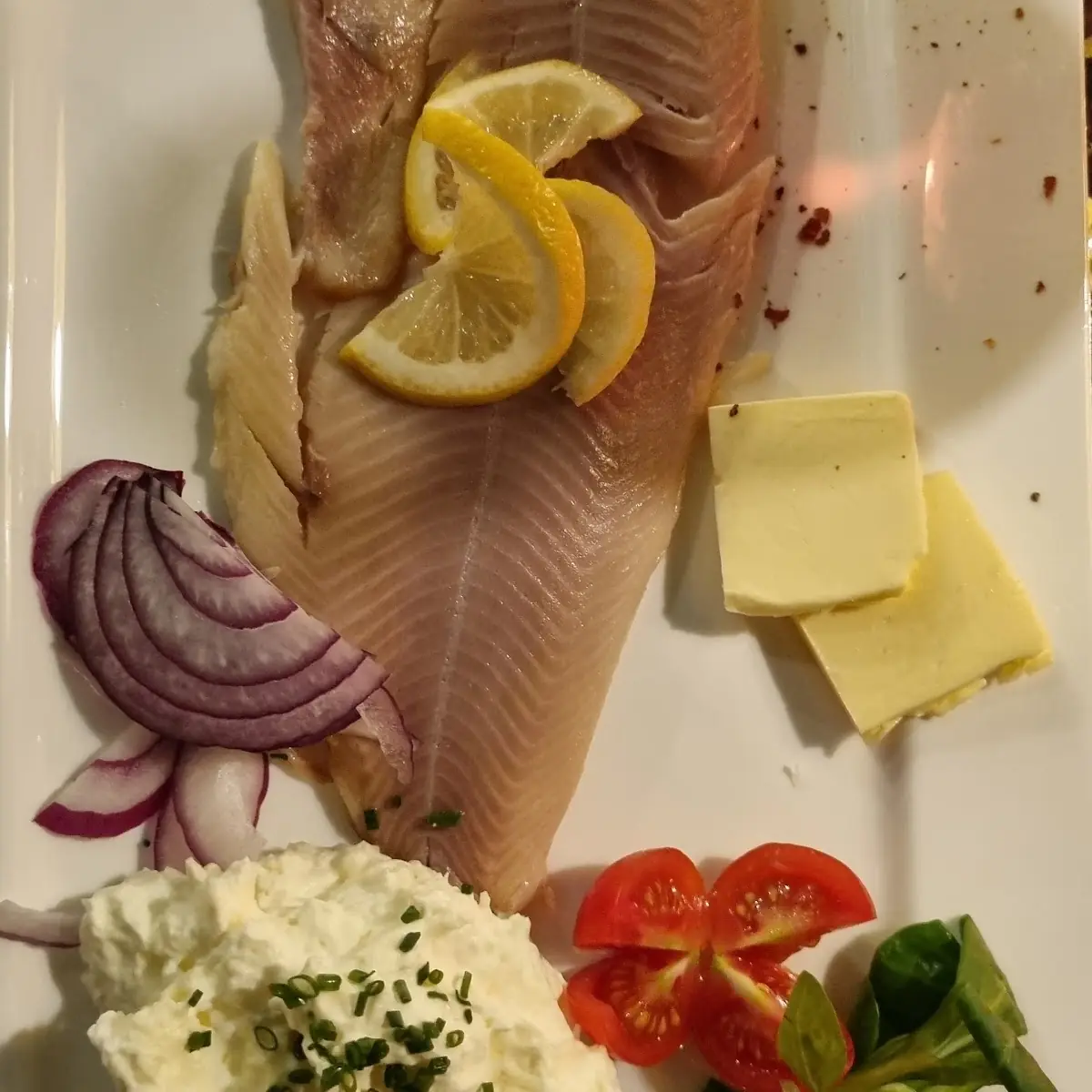 Geräucherte Forelle
