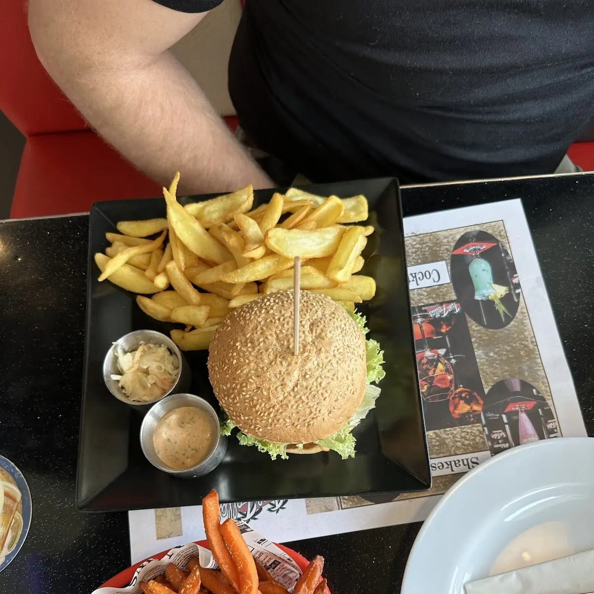 Süßkartoffelpommes