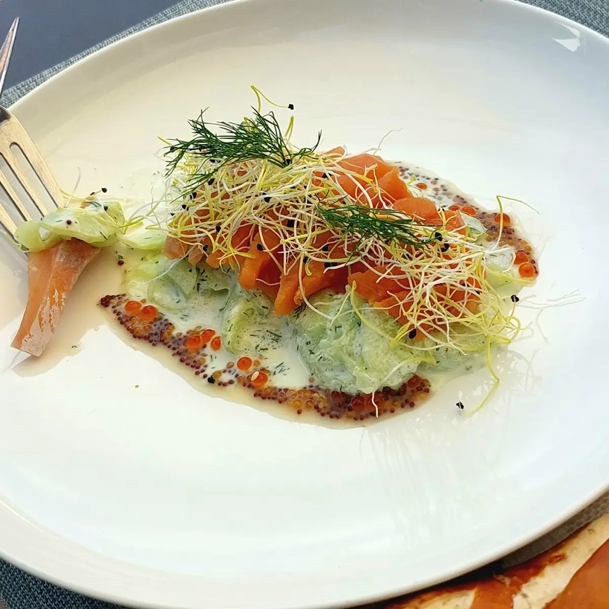 Gebeiztes Saiblingfilet