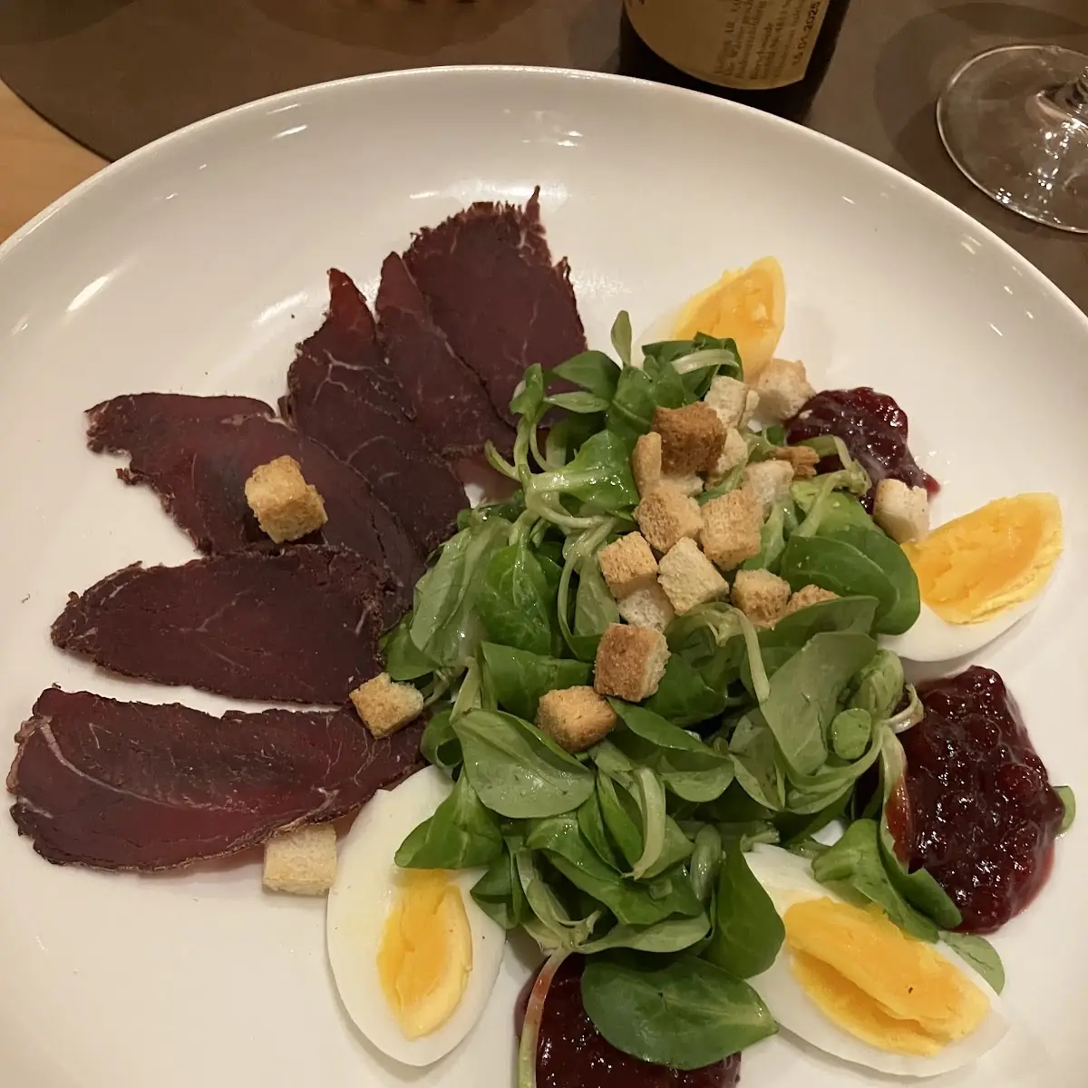 Wild Carpaccio Als Vorspeise