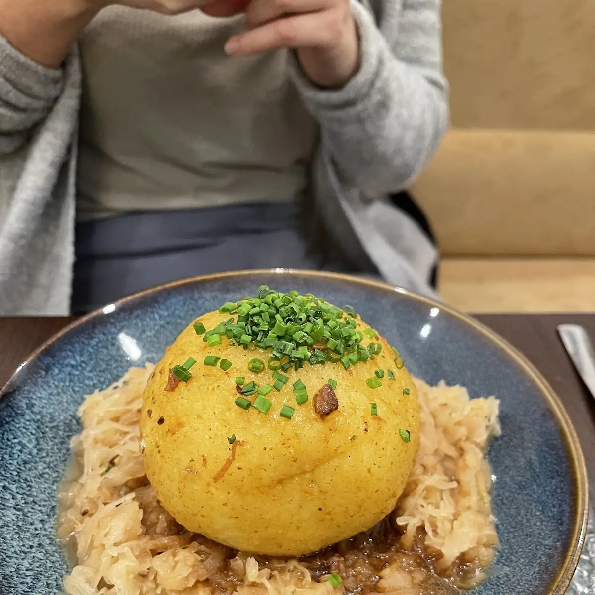 Der Riesen Grammelknödel
