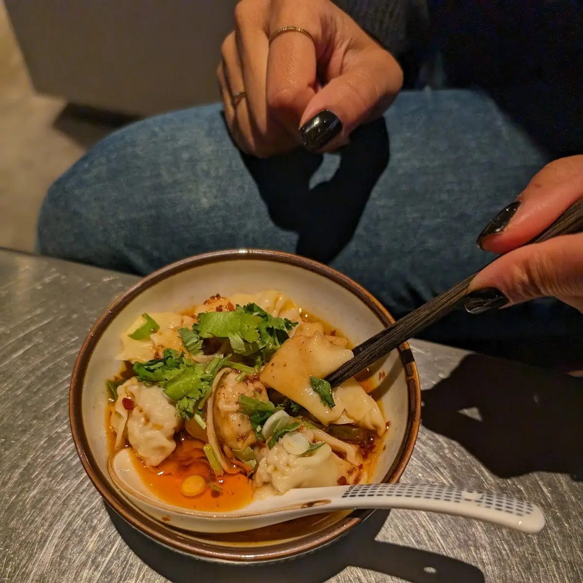 Chilli Wonton Soup