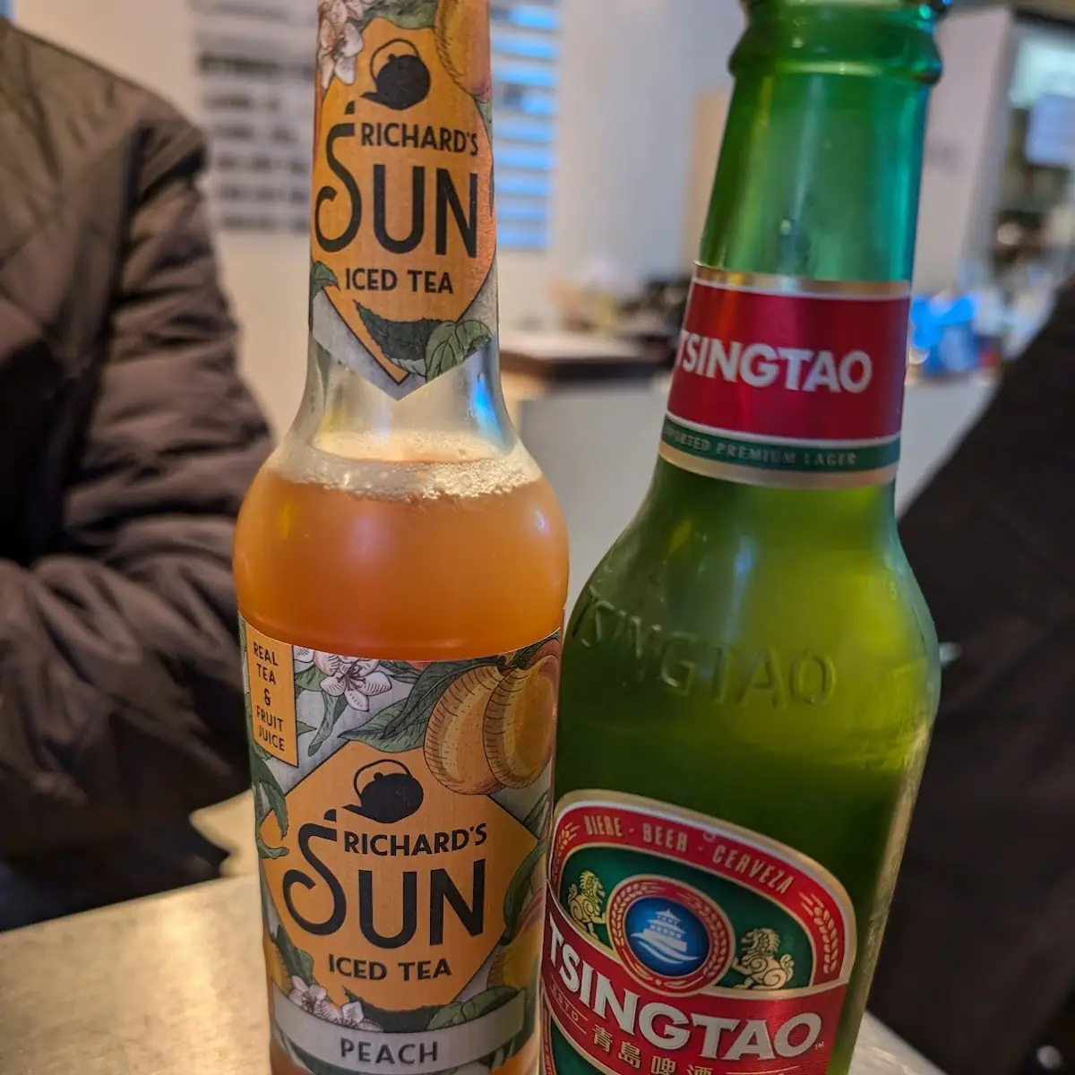Tsingtao Und Eistee