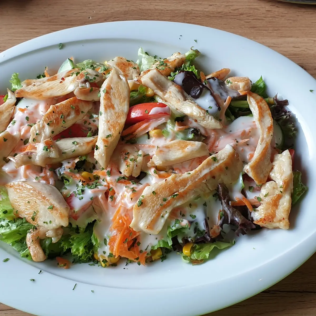 Hühnerbrustsalat