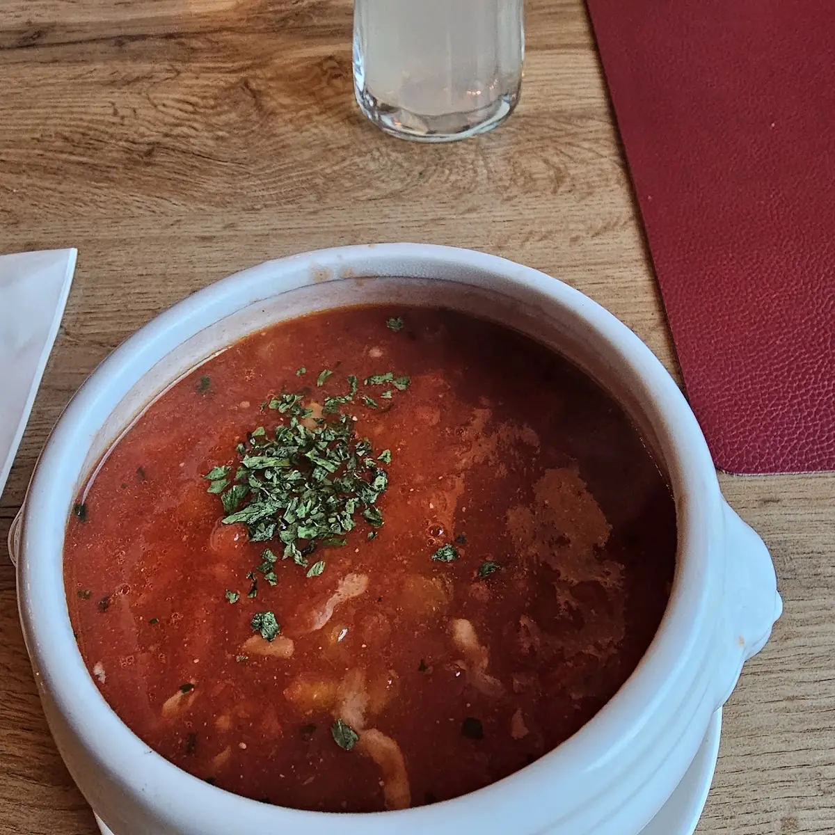Tomaten Chilli Suppe