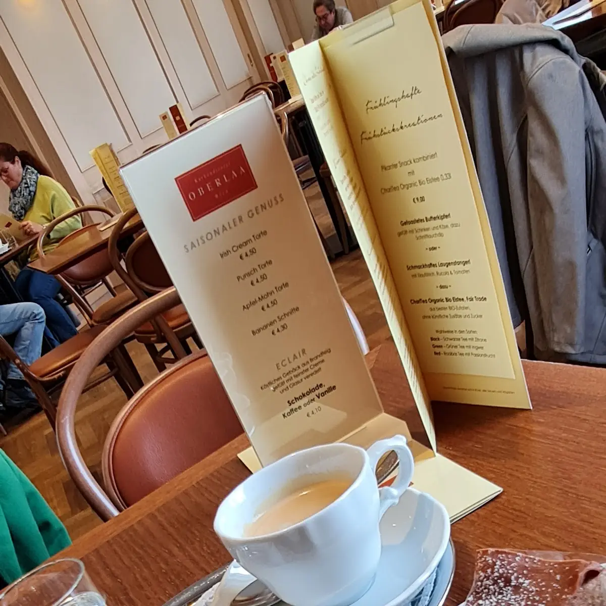 Trüffeltorte & Verlängerter Braun