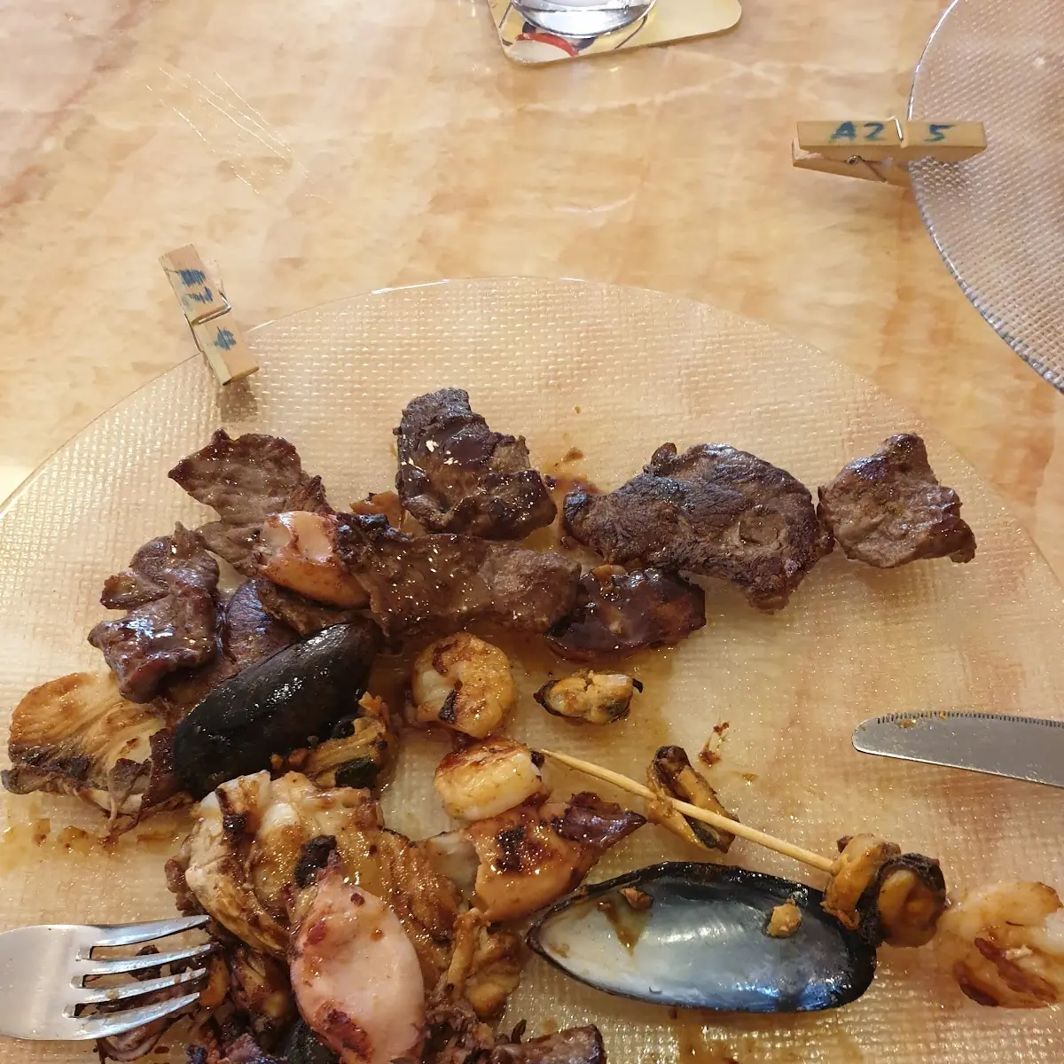 Meeresfrüchte Wok