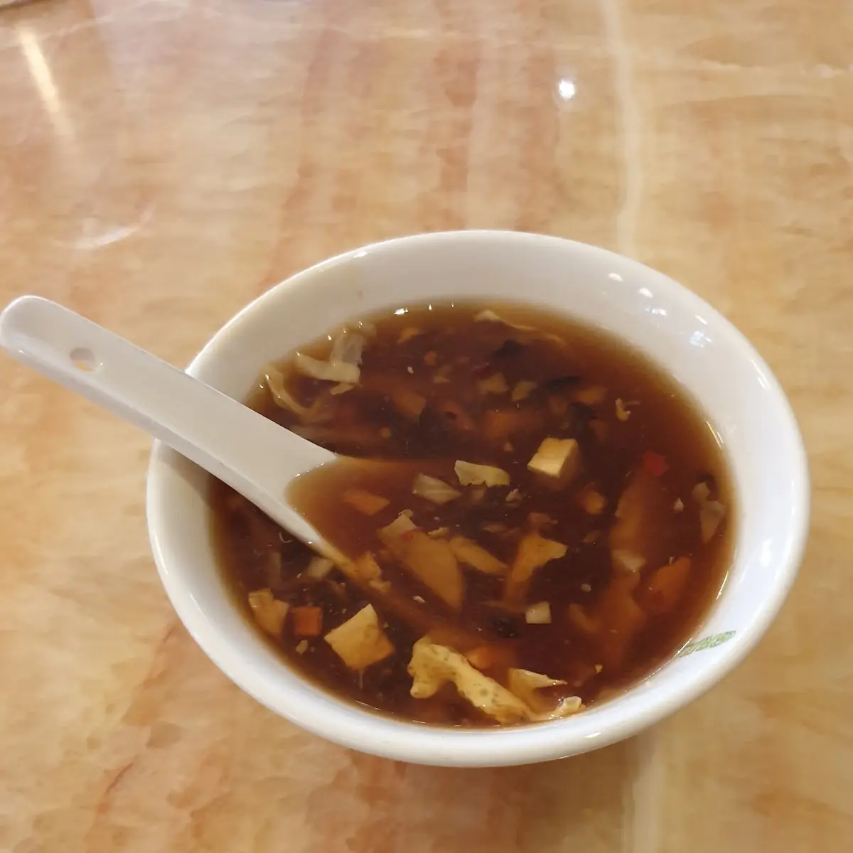 Süßsauer Suppe