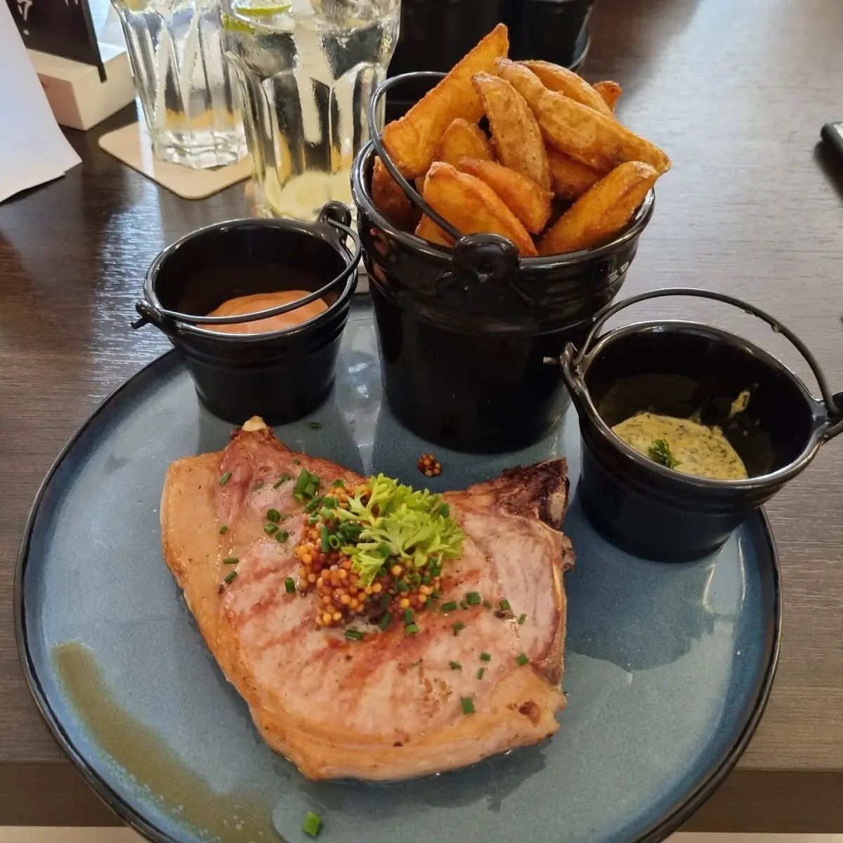 Schweinsrückensteak
