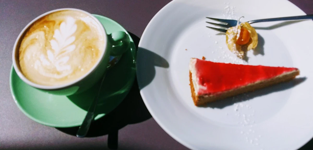 Coffee and Cheesecake