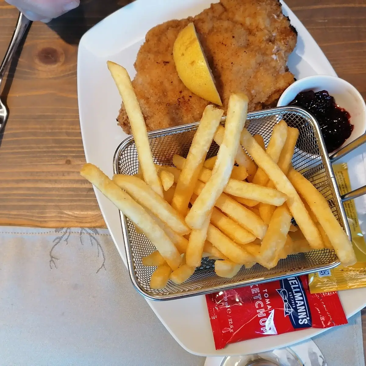 Cordon Bleu Et Pommes Frites