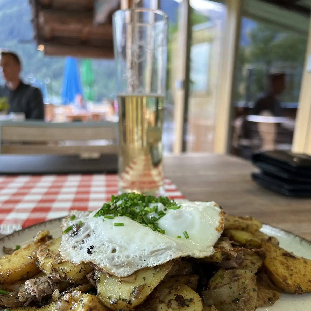 Tiroler Gröstel Mit Spiegelei