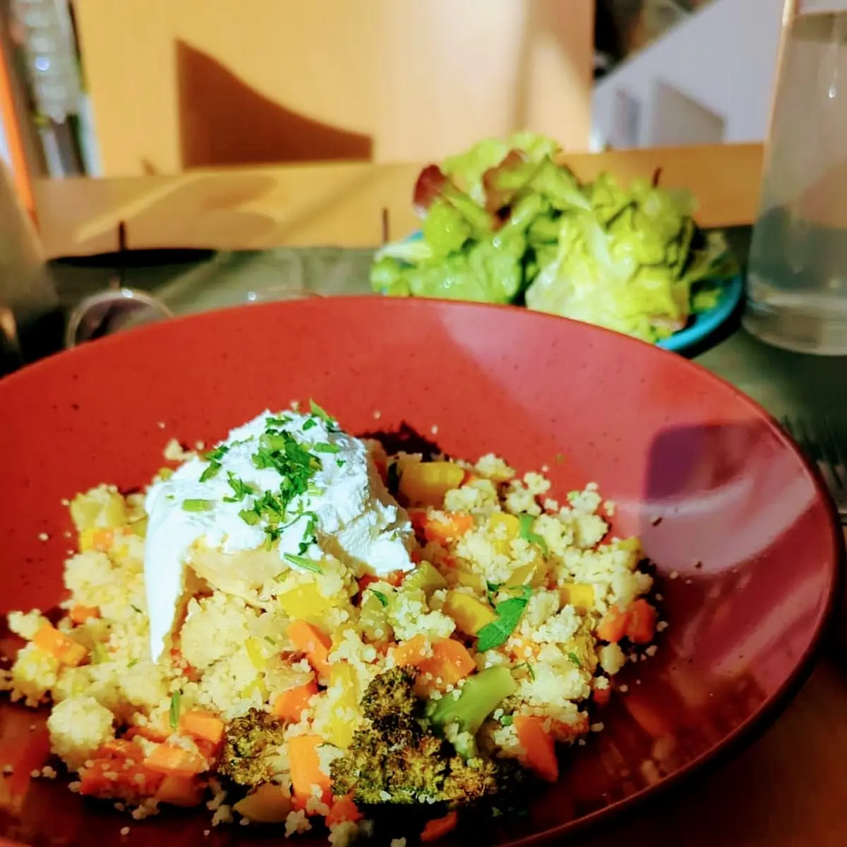 Couscous Mit Gemüse Und Ricotta
