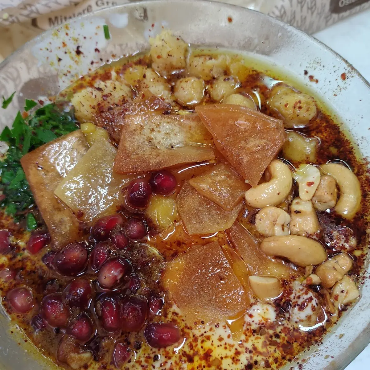 Fatteht Hummus Teller
