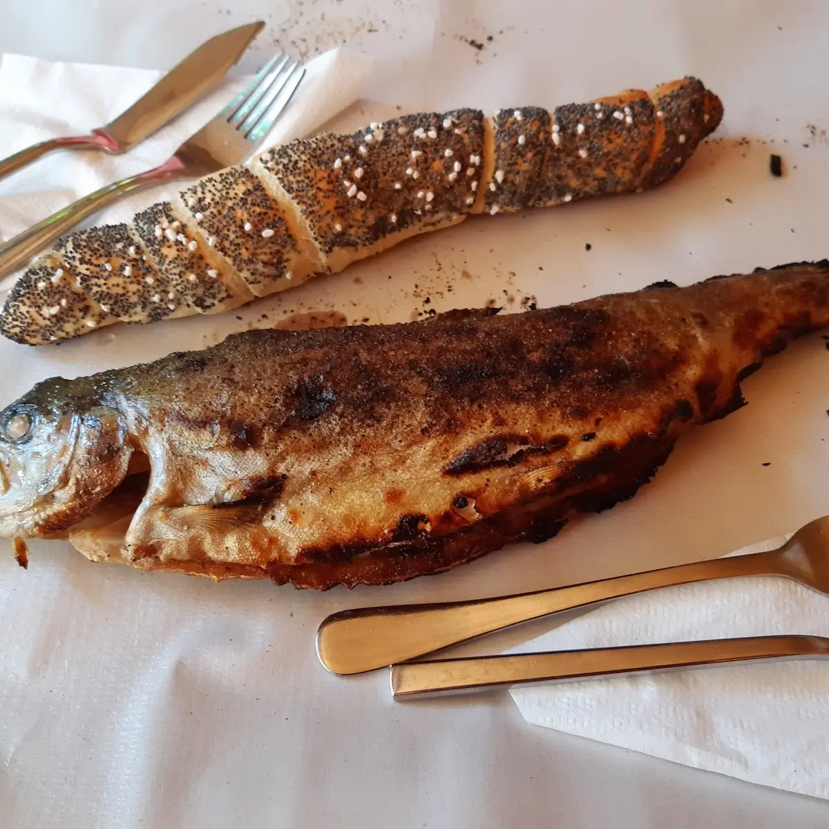 Forelle Gegrillt