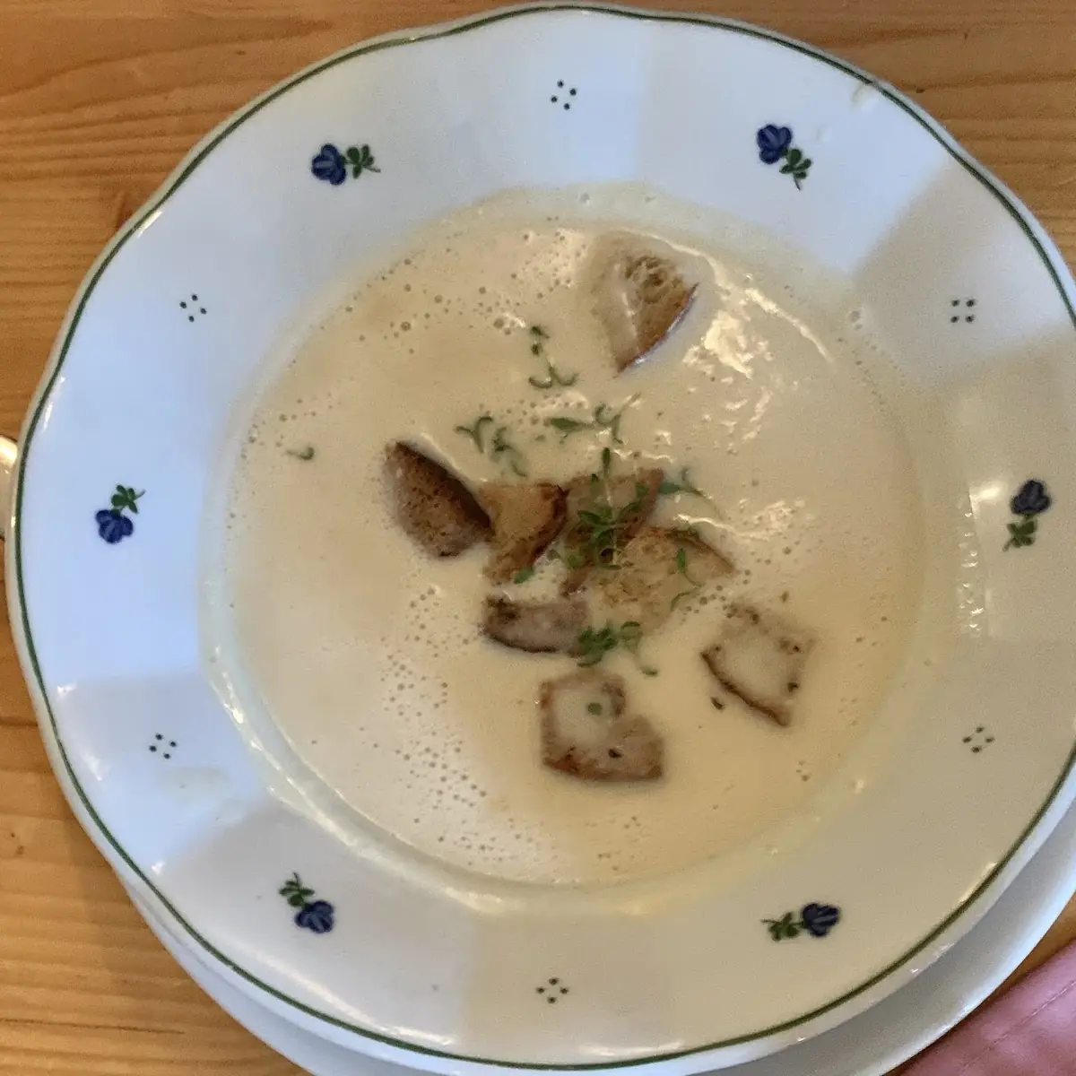 Knoblauch Creme Suppe