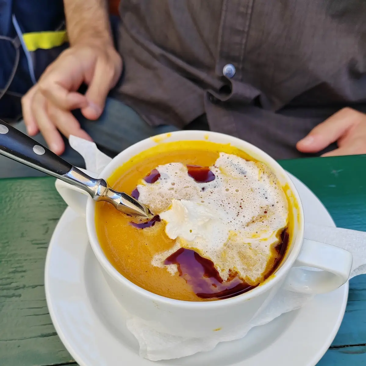 Kürbiskremesuppe