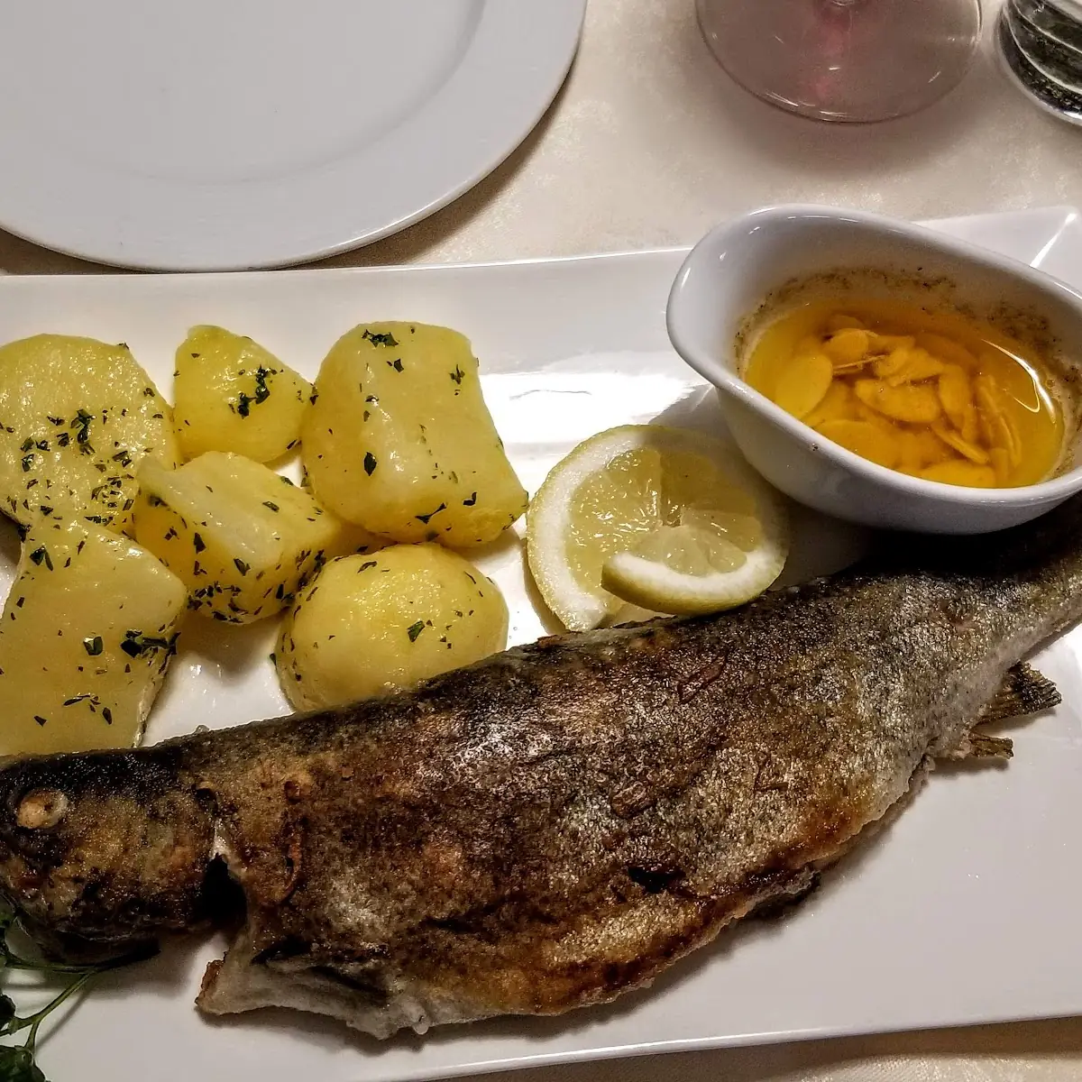 Roasted Trout, Hotel-Restaurant Kirchenwirt Russbach Dachstein West Hotel GmbH