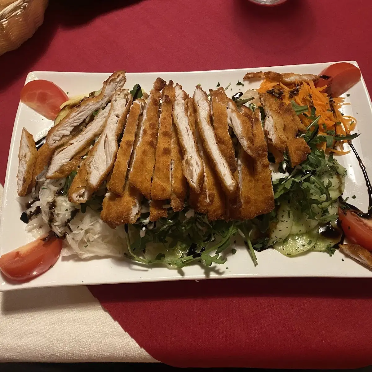 Salad with Chicken, Hotel-Restaurant Kirchenwirt Russbach Dachstein West Hotel GmbH