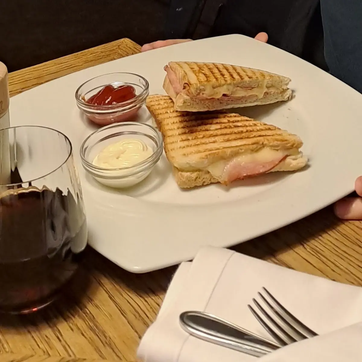 Schinken Käse Toast