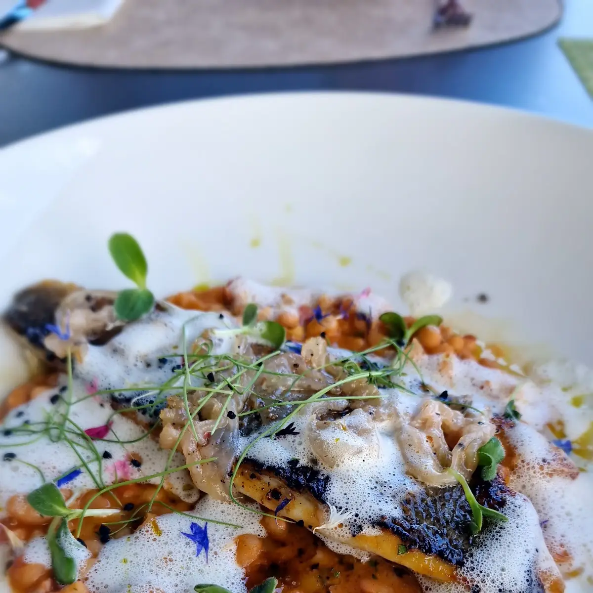 Loup De Mer Mit Lardo