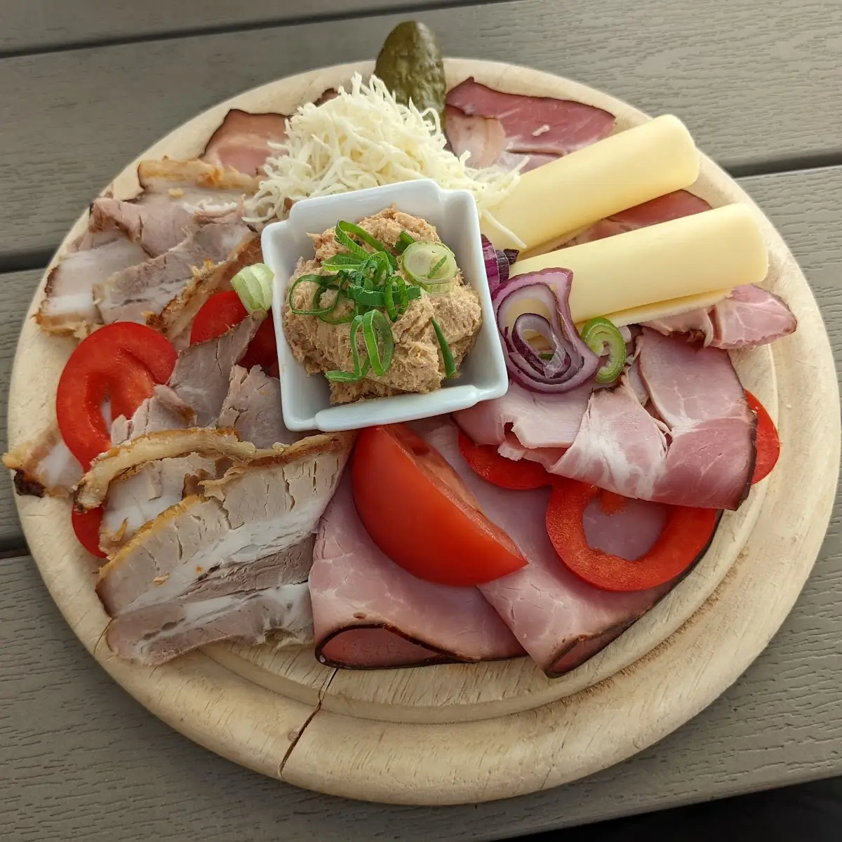 Holzhammer Brettljause