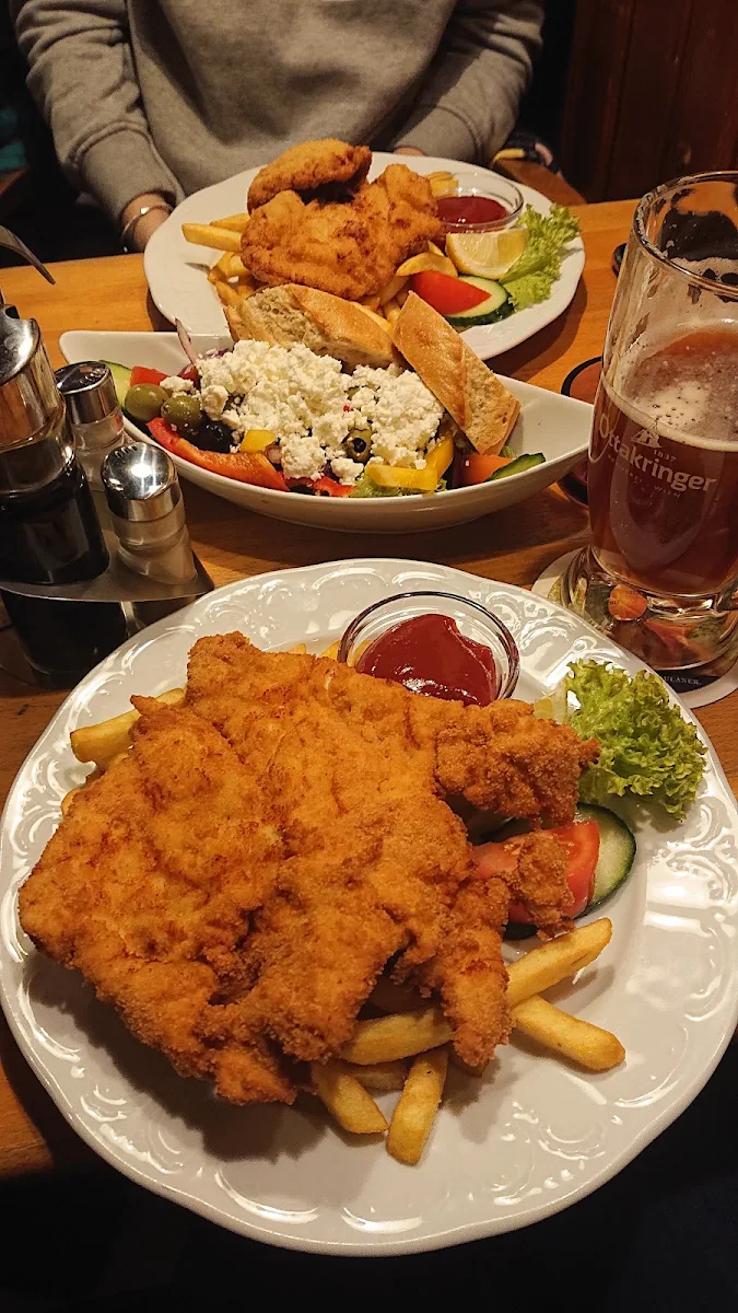 Cordon Bleu Mit Kartoffelsalat