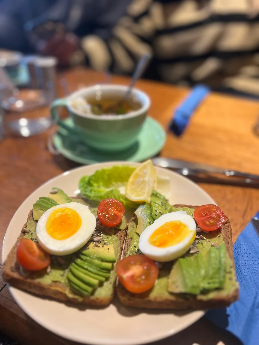 Avocado Toast with Soft-Boiled Eggs