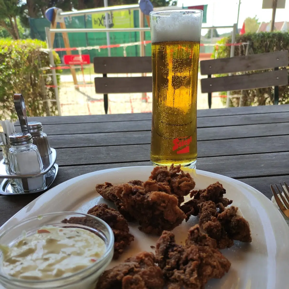 Gebackene Hühnerleber