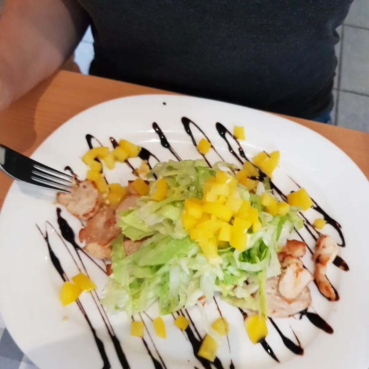 Gemischter Salat Mit Hähnchenbrust
