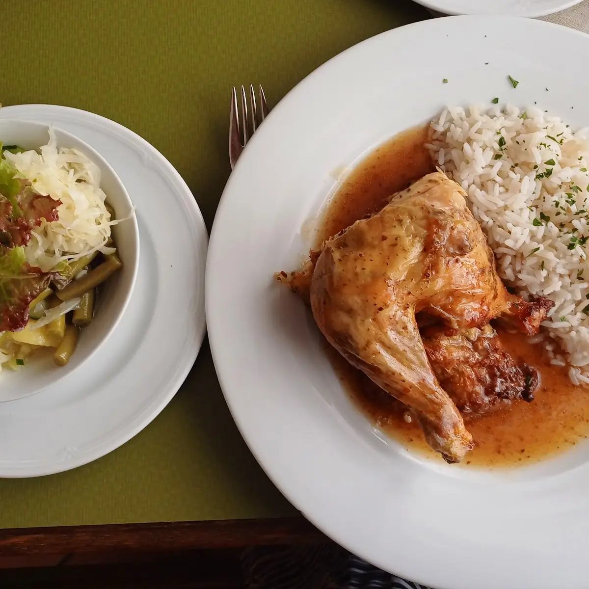 Gefülltes Huhn