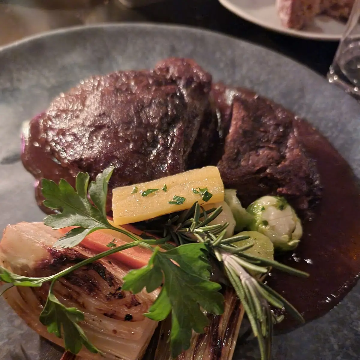 Steak Mit Schoko Souce