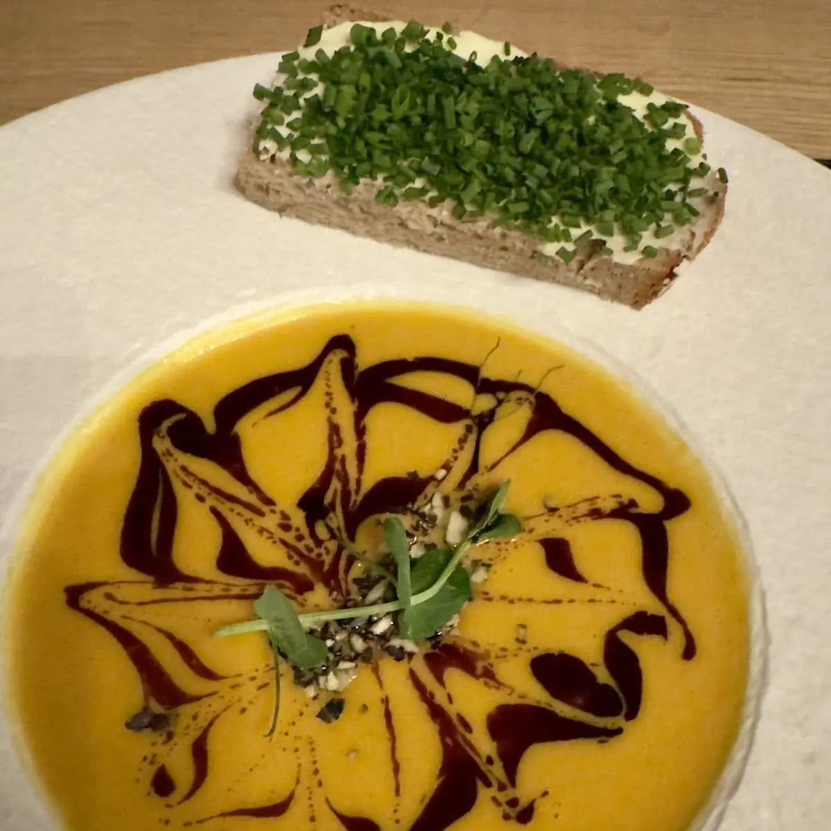 Hokkaido Kürbissuppe