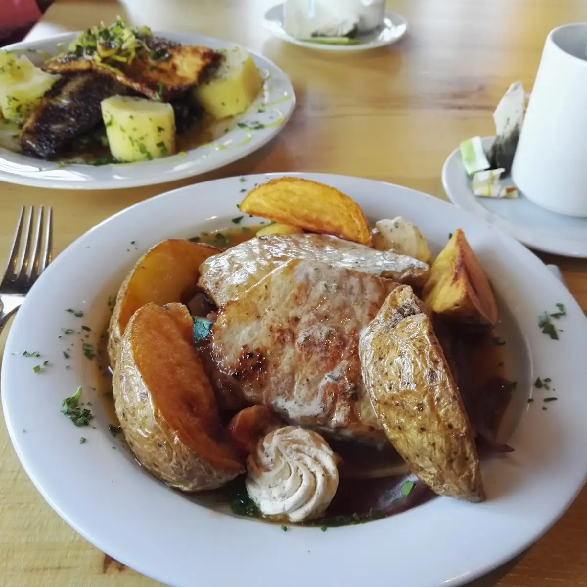 Schweinerückensteak