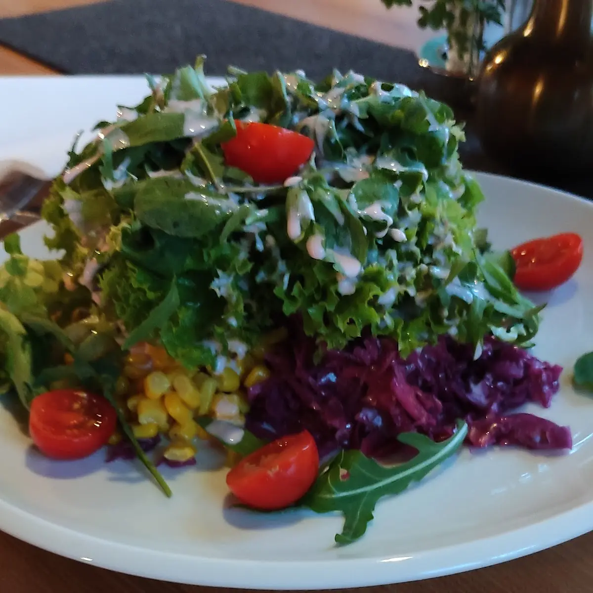 Größer Bunter Salat