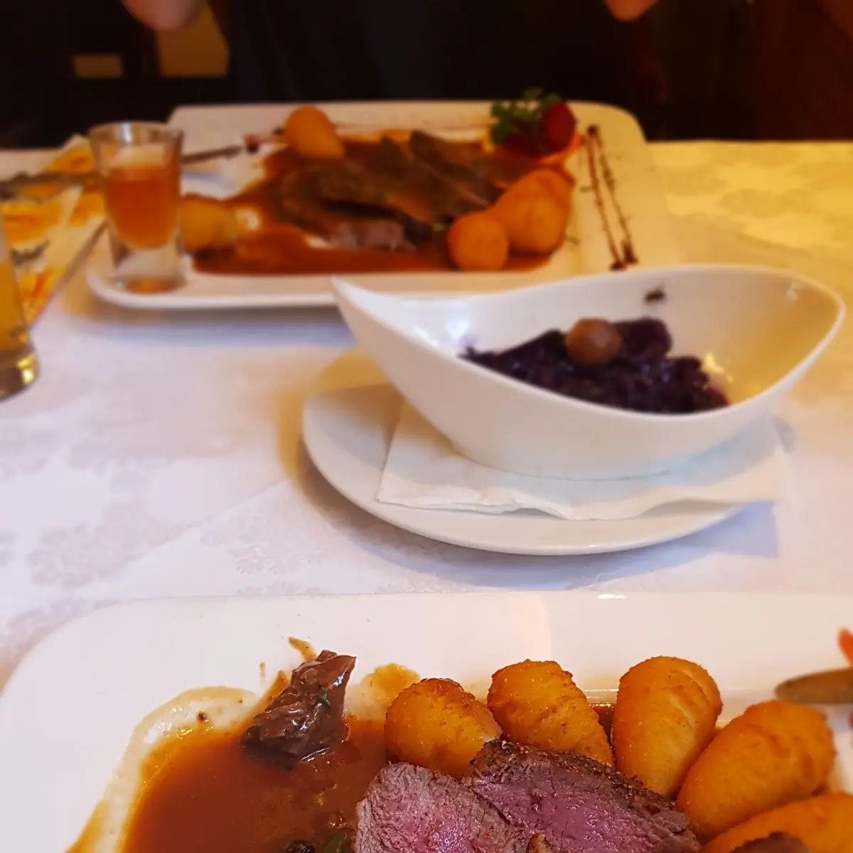 Hirschkalbrücksteak
