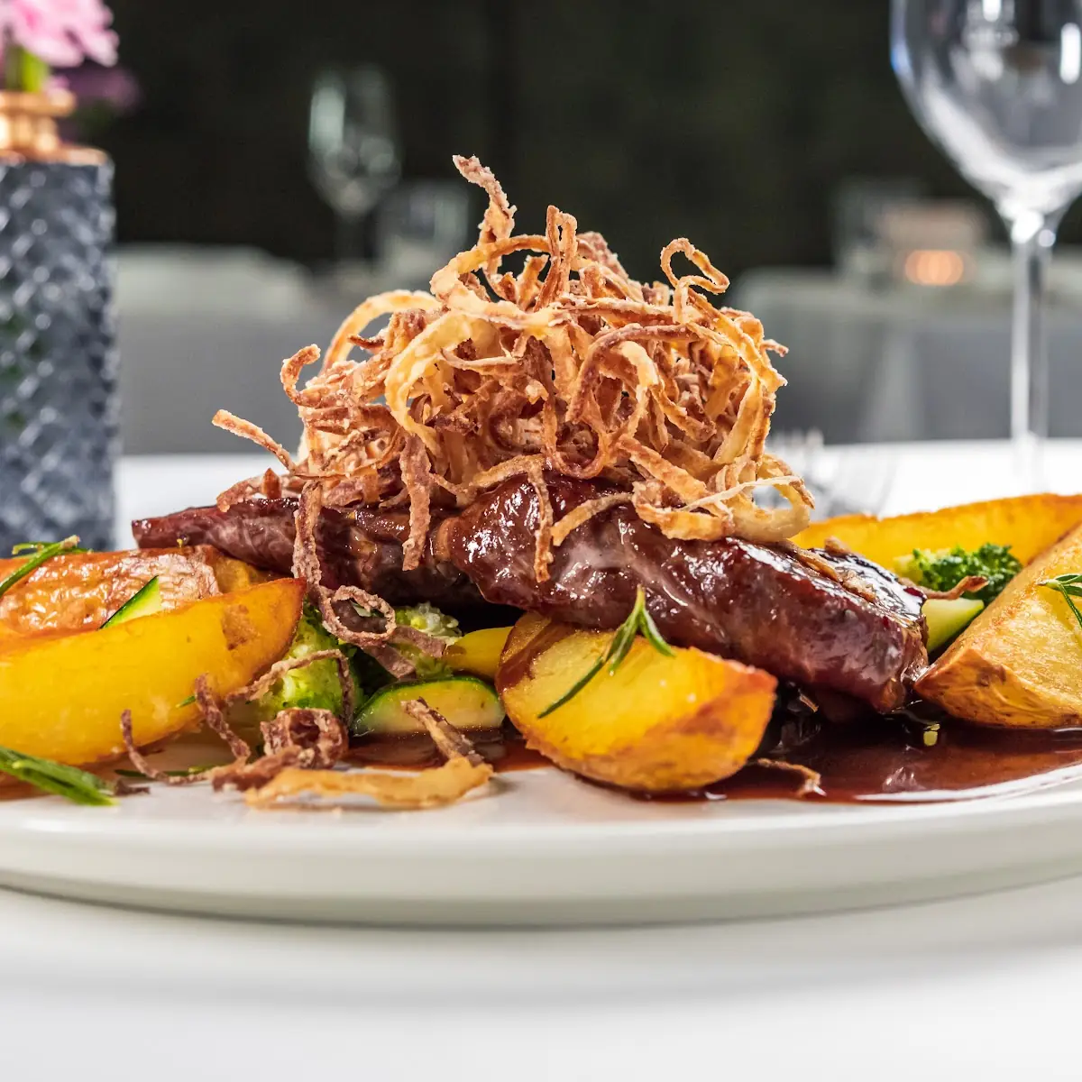 Zwiebelrostbraten