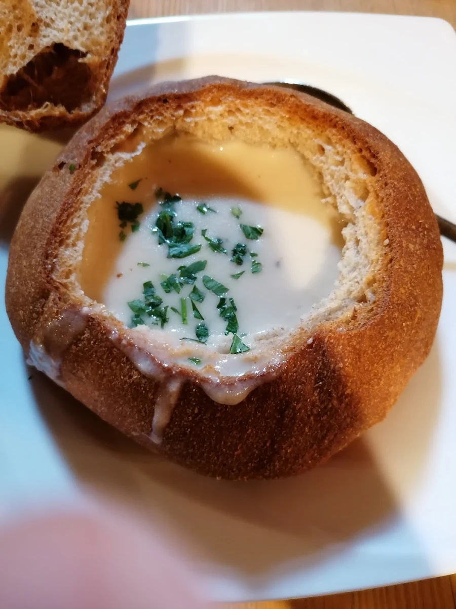 Knoblauchcremesuppe