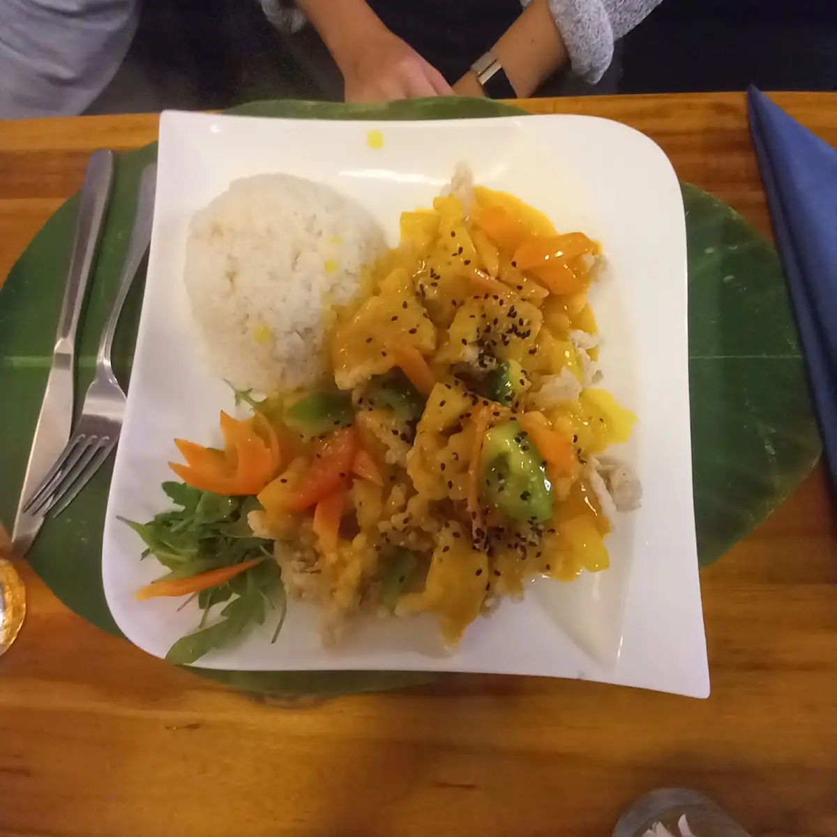 Huhn Mit Mango Süss-sauer