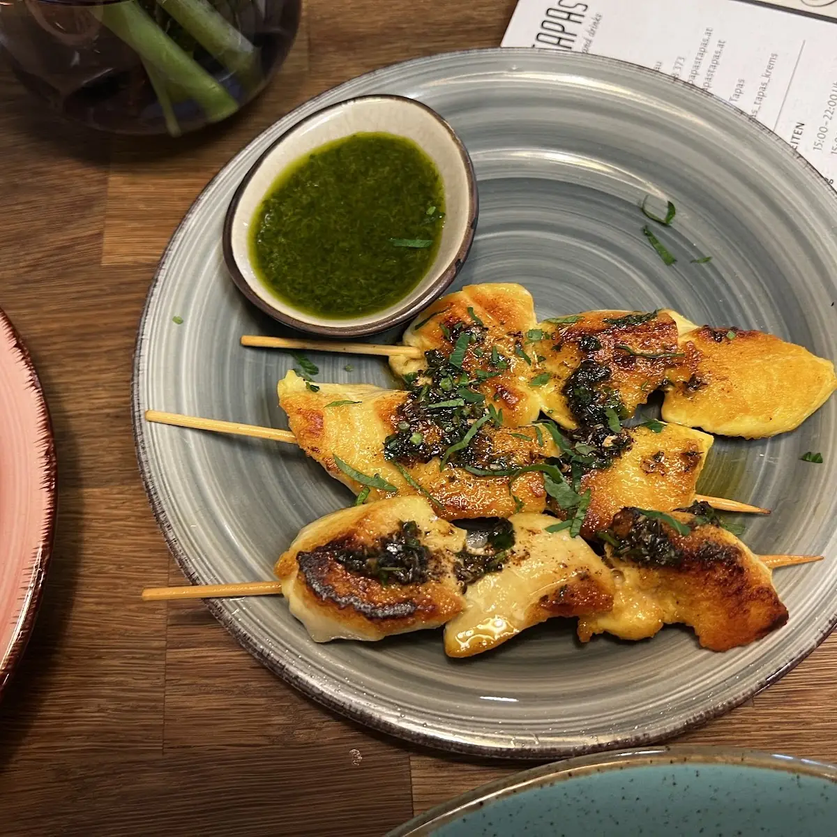 Chicken Skewers Tapas