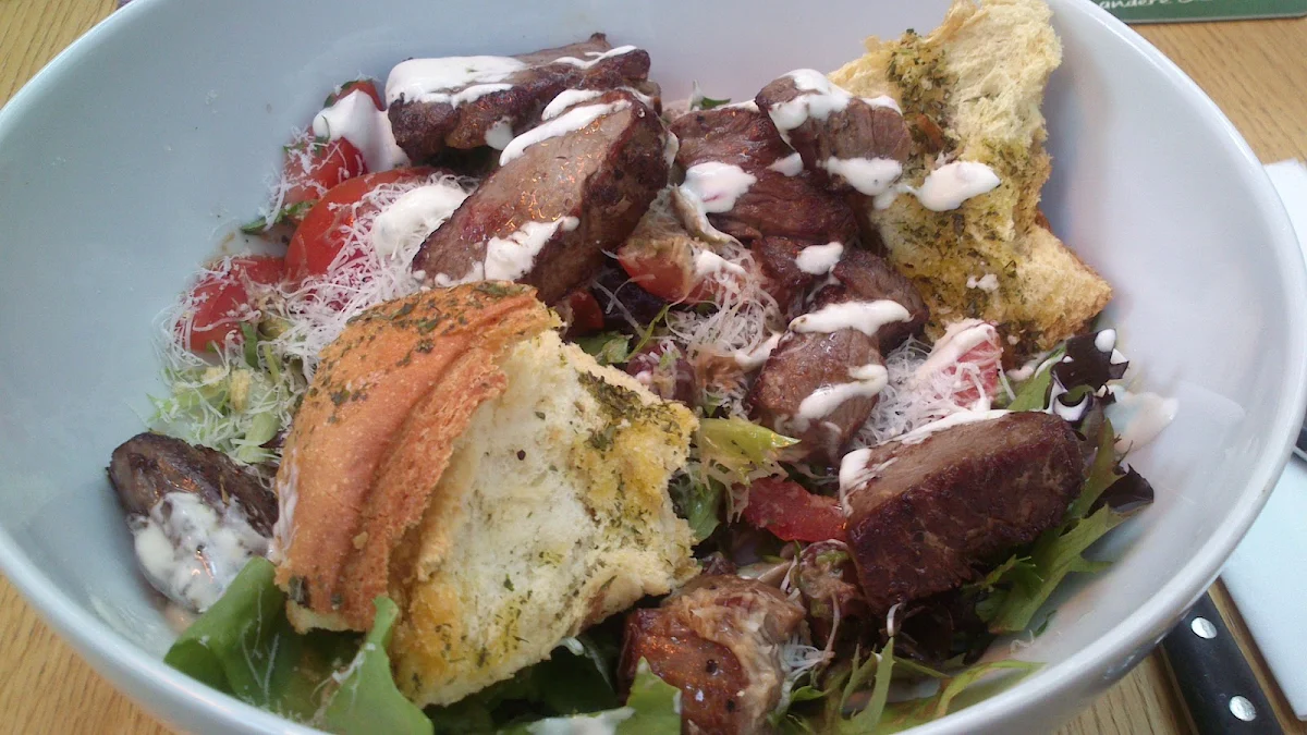 Steak Salatteller