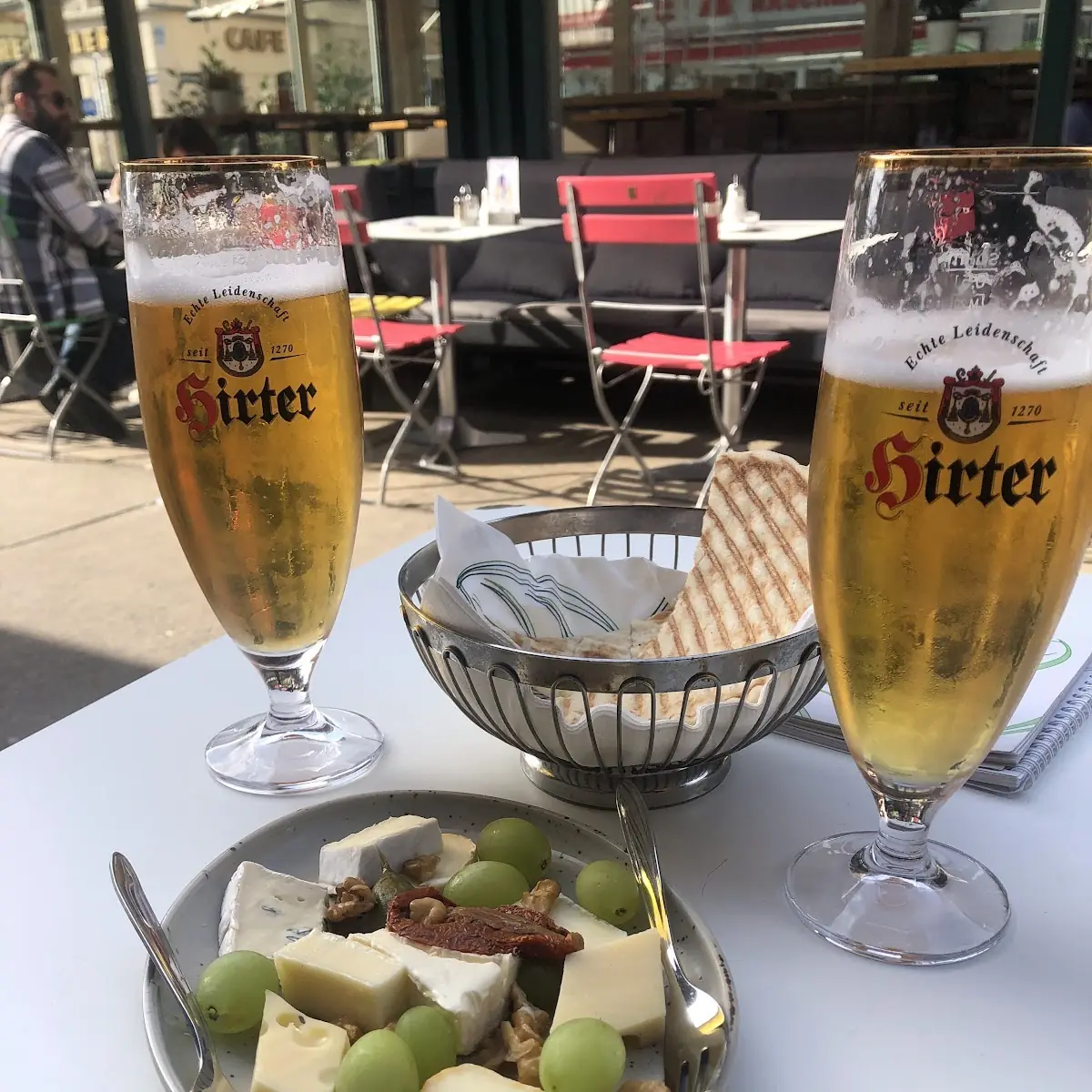 Gemischte Käseplatte