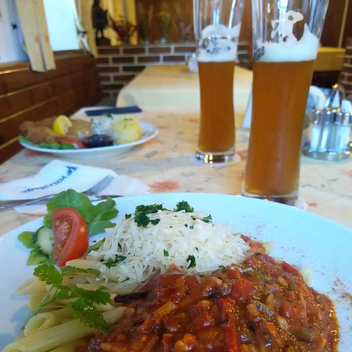 Penne Mit Gemüsebolognese