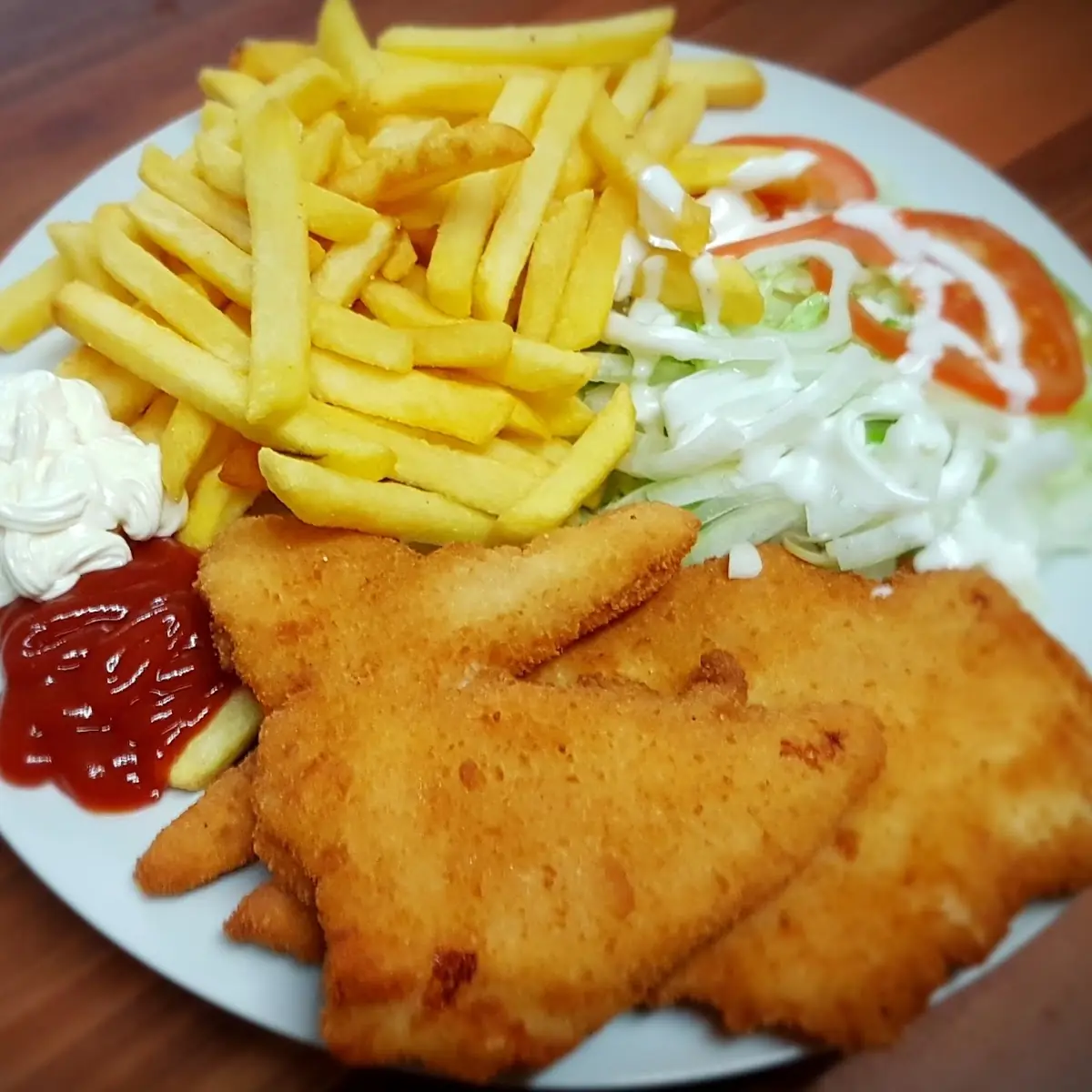 Schnitzel Teller