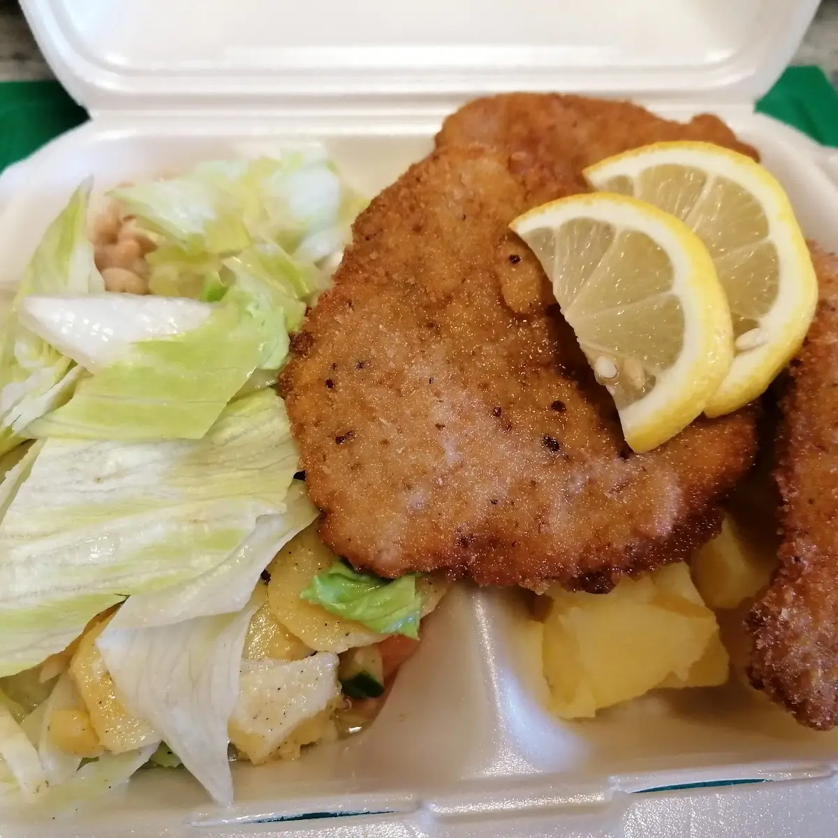 Lungenbraten Schnitzel Togo