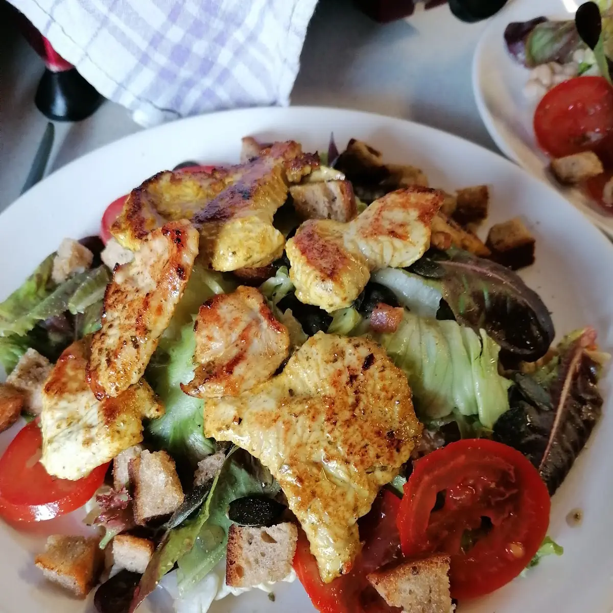 Putenstreifensalat