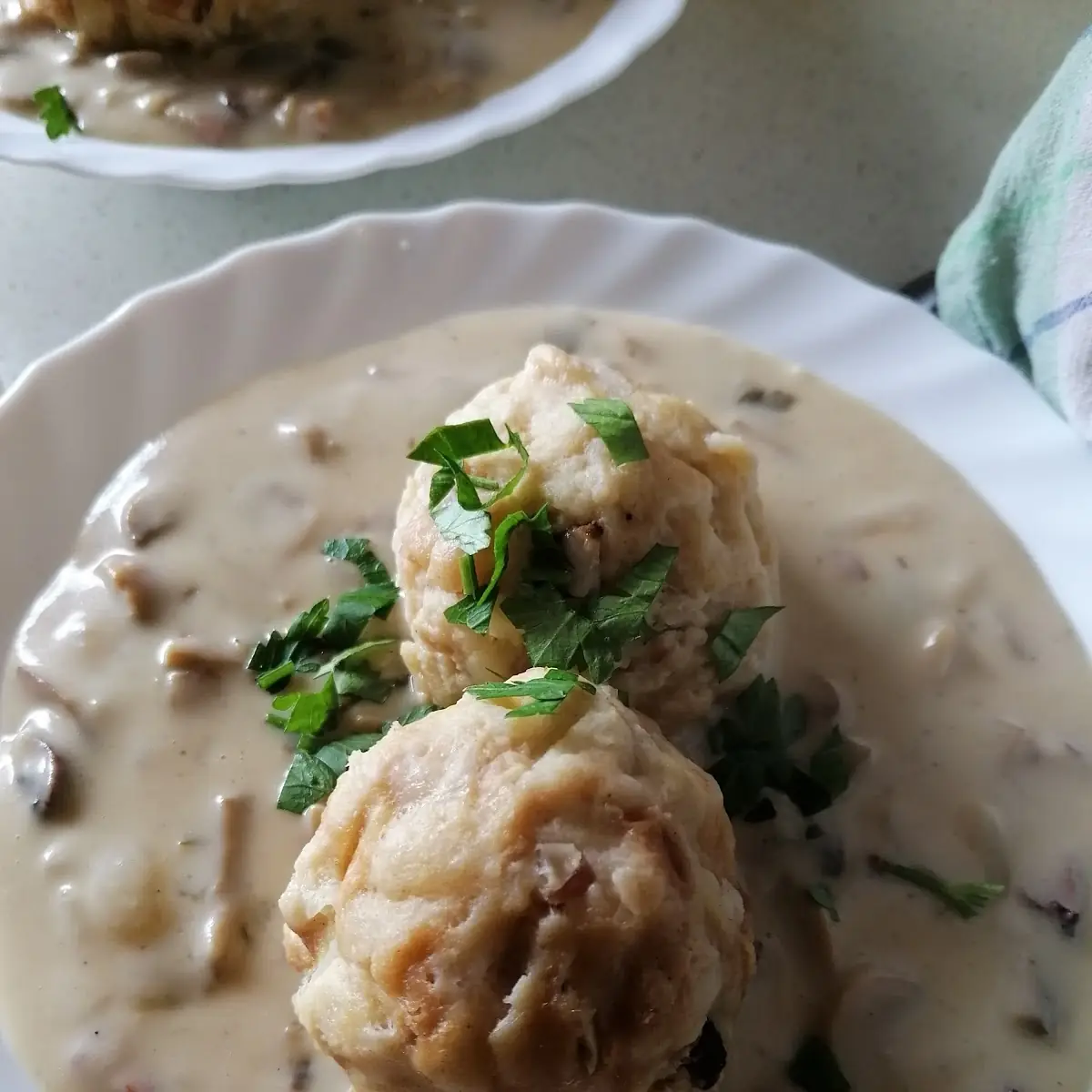 Tirolerknödel In Champions Sauce